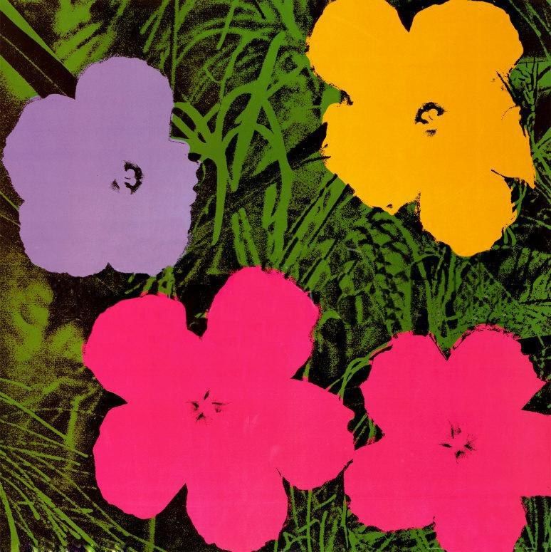 Andy Warhol Flowers 1970